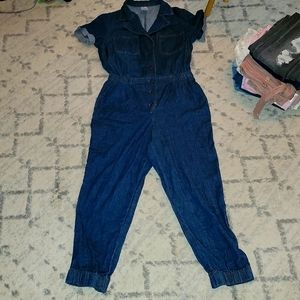 Denim jumpsuit